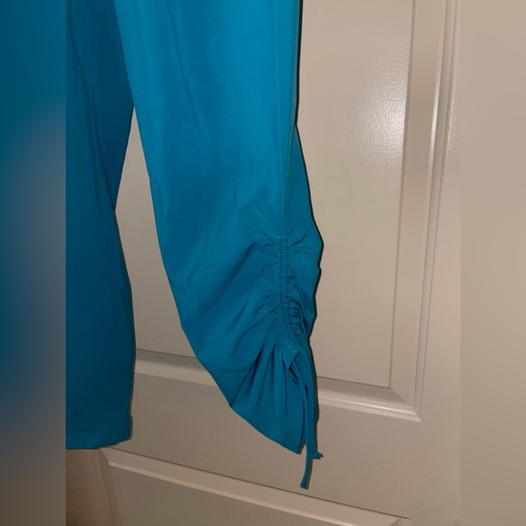 Teal scrub pants - Picture 3 of 5